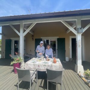 Déjeuner en Bresse chez Dadou et Odile
