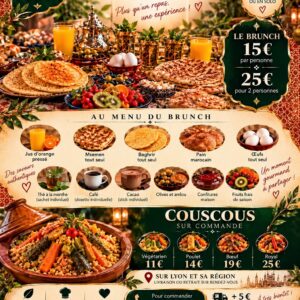 Brunchs marocains et couscous